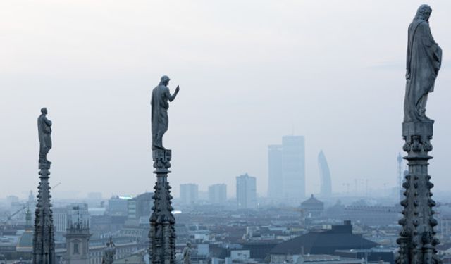 Milano'da hava kirliliğine karşı geçici kısıtlamalar uygulanıyor