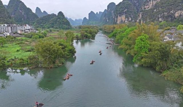 Çin'in Guilin kenti ile Endonezya'nın Surabaya kenti arasında yeni hava rotası başladı