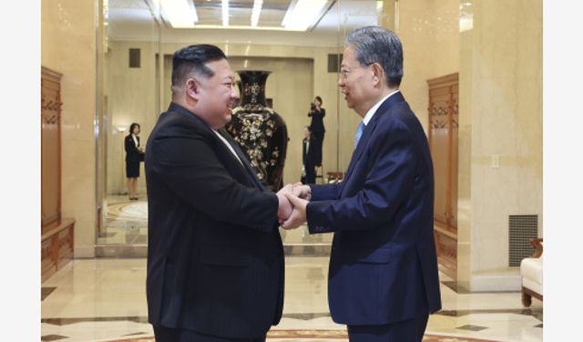 Çin'in parti ve hükümet heyeti Kuzey Kore'ye iyi niyet ziyareti düzenledi