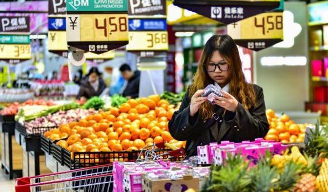 Çin'in tüketici fiyat endeksi Mart'ta yüzde 0,1 arttı