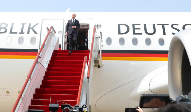 Almanya Başbakanı, Çin ziyareti kapsamında Shanghai kentine gitti