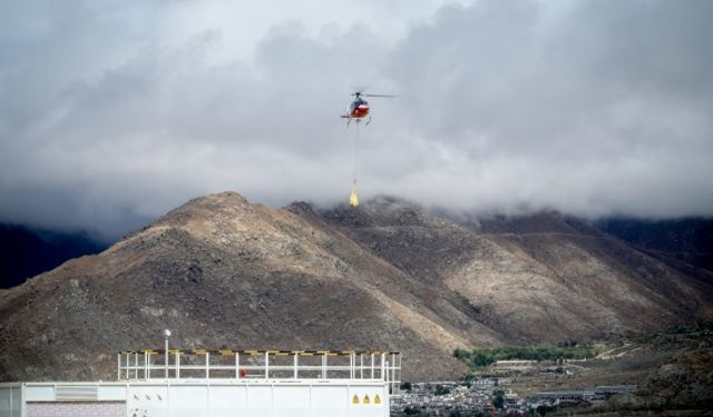 Çin yapımı AC311A helikopteri platoda askı yüküyle uçuş testini başarıyla geçti