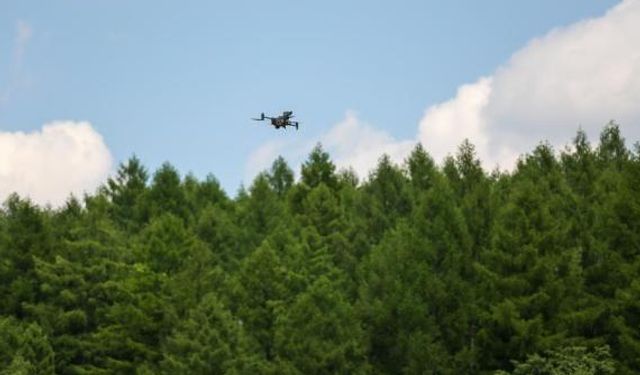 Çin'in Yichun kentinde ormancılık yönetimi dronelar ile güçlendiriliyor