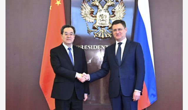 Çin-Rusya Enerji İşbirliği Komitesi'nin 21. toplantısı Moskova'da yapıldı