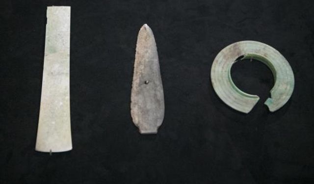 Çin'in ünlü Sanxingdui Harabeleri'nde 3.400 yıllık yeşim taşı ve taş işleme atölyesi keşfedildi