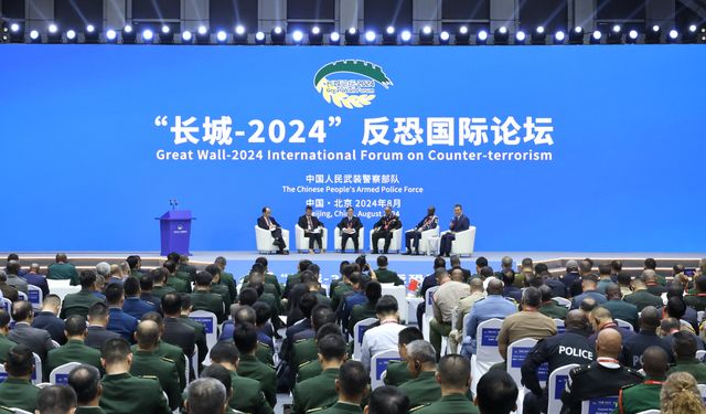 2024 Çin Seddi Uluslararası Terörle Mücadele Forumu Beijing'de başladı