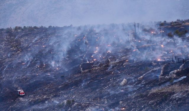 Hırvatistan orman yangınlarıyla mücadele ediyor