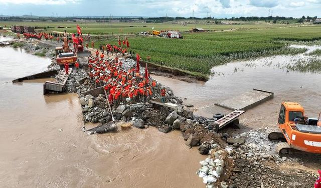 Çin Su Kaynakları Bakan Yardımcısı: Çin'de sel kontrol durumu ciddiyetini koruyor