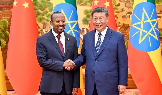 Çin Cumhurbaşkanı Xi, Etiyopya Başbakanı Abiy Ahmed ile görüştü