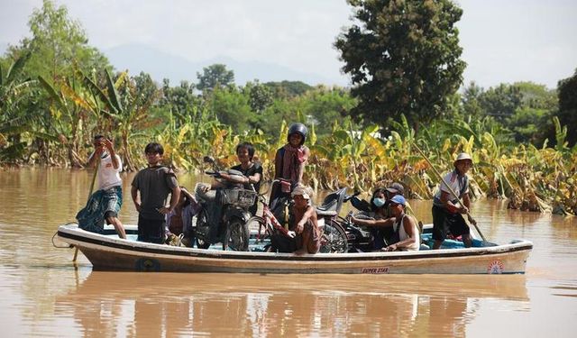 Myanmar'daki sel felaketinde bilanço ağırlaşıyor: 268 ölü, 88 kayıp