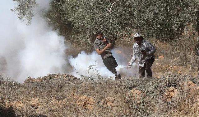 İsrail güçleri, Batı Şeria'daki Filistinli çiftçilerin kendi arazilerine erişimini engelledi