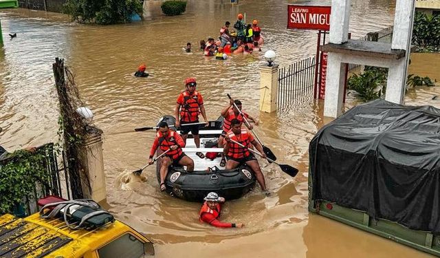 Trami Tropik Fırtınası Filipinler'i vurdu: 22 ölü, 9 kayıp