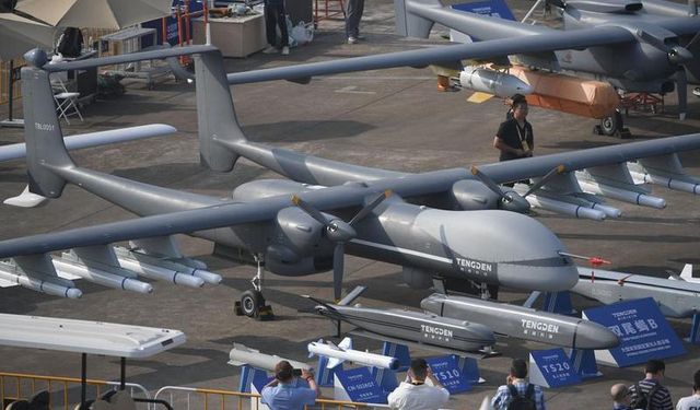 Çin'in insansız hava araçları ve sistemleri Airshow China'da yoğun ilgi gördü