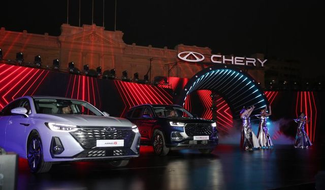 Çinli otomobil üreticisi Chery, Mısır pazarında beş yeni modelini tanıttı