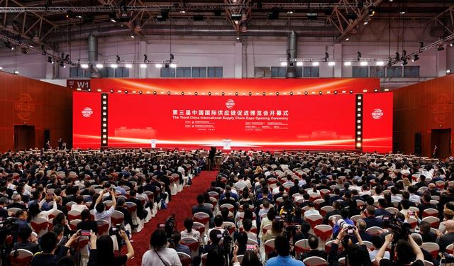 3. Çin Uluslararası Tedarik Zinciri Fuarı, Çin'in başkenti Beijing'de başladı