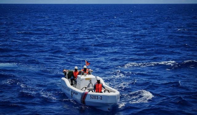 Çin'de Fujian Sahil Güvenliği, Kinmen adaları yakınlarındaki sularda rutin devriye görevleri gerçekleştirdi