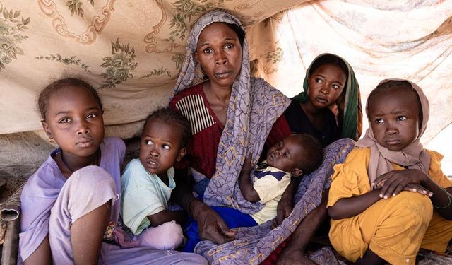 Sudan'daki Ebu Şuk Mülteci Kampı'nda son 40 günde 95 kişi açlık ve hastalık nedeniyle hayatını kaybetti
