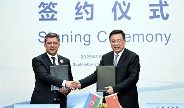 Xinhua Haber Ajansı, Azerbaycan ve Ermenistan medyasıyla işbirliği anlaşmaları imzaladı