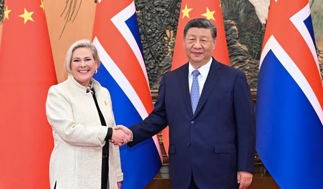 Çin Cumhurbaşkanı Xi, İzlandalı mevkidaşı ile görüştü