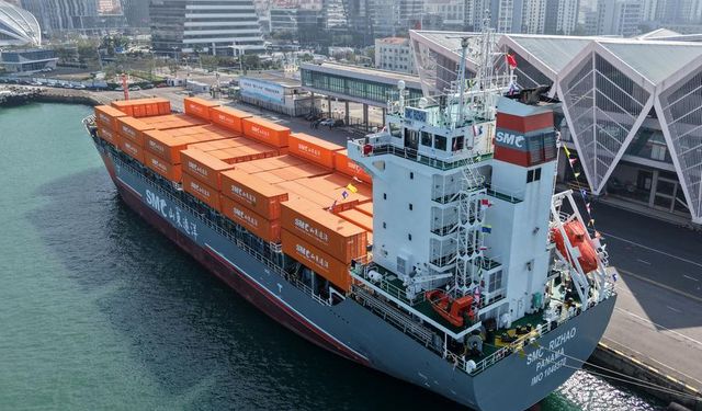 Çin'in Qingdao kenti ile Güney Kore'nin Jeju Adası arasında deniz nakliye rotası hizmete girdi