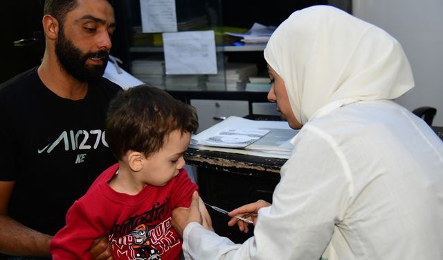 Suriye, ülke genelinde kızamığa karşı aşı kampanyası başlattı