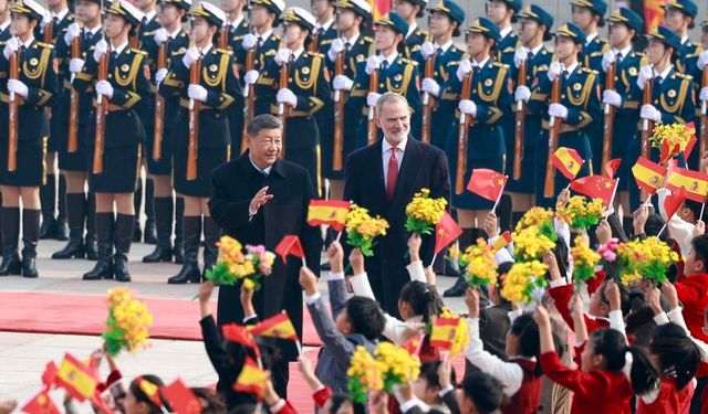 Çin Cumhurbaşkanı Xi, İspanya Kralı 6. Felipe ile görüştü
