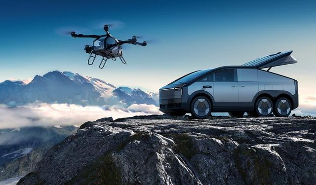 Çin'de dünyanın ilk uçan otomobil fabrikası deneme üretimine başladı