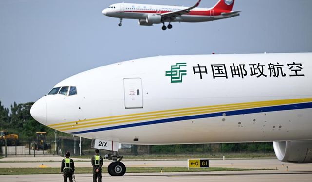 Çin'de uluslararası yolcu ve kargo hacmi ekimde yüzde 20 arttı