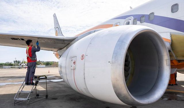 Çin'in Hainan eyaletindeki uçak bakım üssü küresel havayolu şirketlerinden yoğun rağbet görüyor