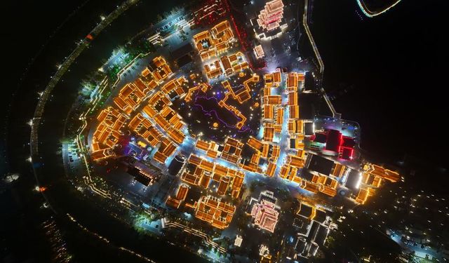 Çin'in Hebei eyaletinde yer alan dünyanın en uzun yapay su yolu, kültür ve turizmi buluşturuyor