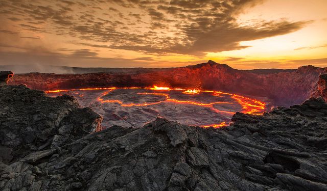 Etiyopya'daki Erta Ale Yanardağı 'ani ve olağandışı' şekilde faaliyete geçti