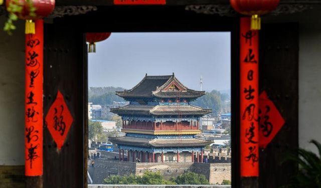 Çin'in Xinzhou Antik Kenti yenileme ve koruma projeleriyle turistlerin cazibe merkezi haline geldi