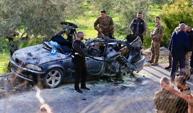 İsrail'e ait İHA, Lübnan'ın güneyinde bir otomobili vurdu: 3 ölü