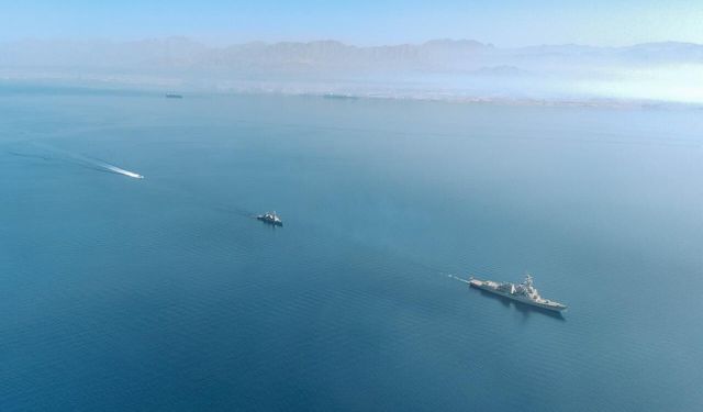 İsrail ve ABD deniz kuvvetleri Kızıldeniz'de ortak tatbikat düzenledi