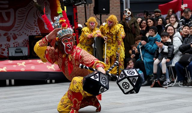 Londra'da Çin Yeni Yılı kutlamaları devam ediyor