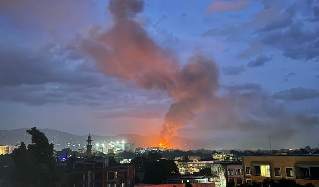 Burundi'de askeri üste yangın çıktı