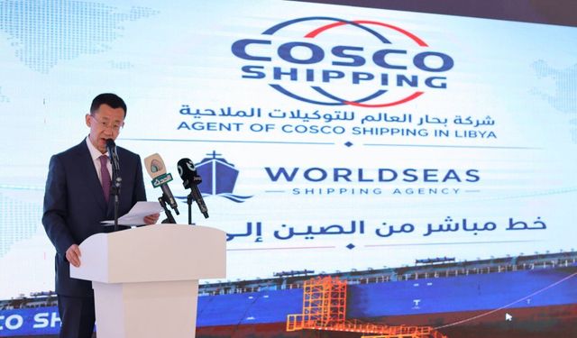 Çin ile Libya arasında yeni deniz rotası hizmete girdi