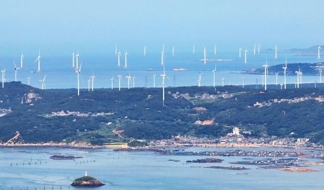 Albüm: Çin'in Fujian eyaleti önemli bir temiz enerji merkezi haline geldi