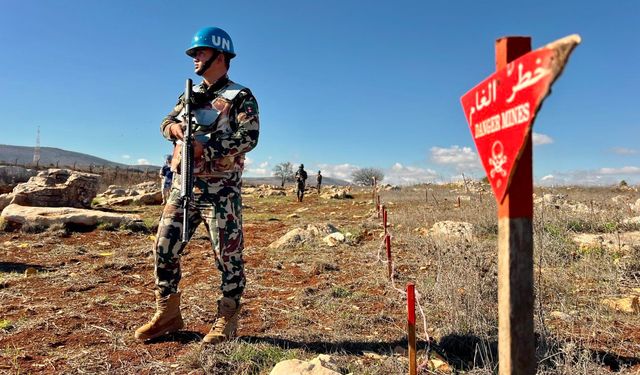 UNIFIL: Lübnan'ın güneyinde yaklaşık 4 ton patlayıcıyı imha ettik