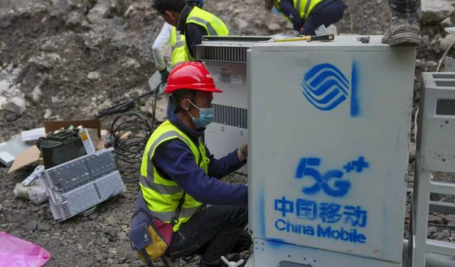 Çin'de selin vurduğu bölgede yeni kurulan 4G/5G baz istasyonuyla iletişim yeniden sağlandı