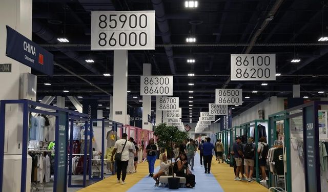 Las Vegas'taki fuara katılan Çinli ayakkabı markaları, Kuzey Amerika pazarında büyümeyi hedefliyor