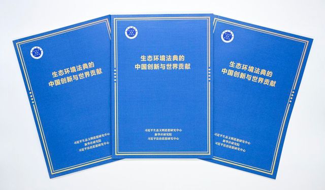 Xinhua Enstitüsü: Çin'in Ekoloji ve Çevre Yasası küresel çevre yönetişimine katkı sunacak