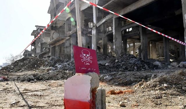 BM: Suriye'de patlayıcı mühimmat kirliliği ölümcül tehdit oluşturuyor