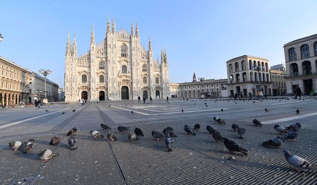 Milano'da Kovid-19 önlemleri!