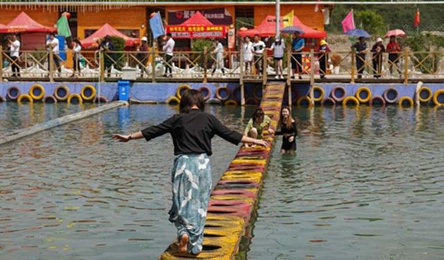 Çin'in Qinghai eyaletinde turizm