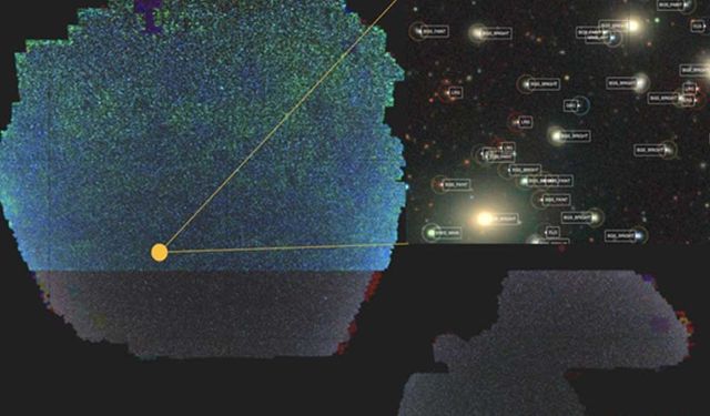 Astronomlar evrenin 2 boyutlu dev haritasını çıkardı