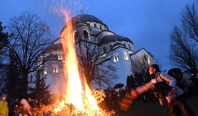 Belgrad'da Ortodoks Noeli