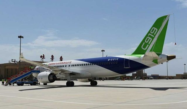 Çin'in ilk C919 jeti, Çin Doğu Havayolları'na teslim edilecek