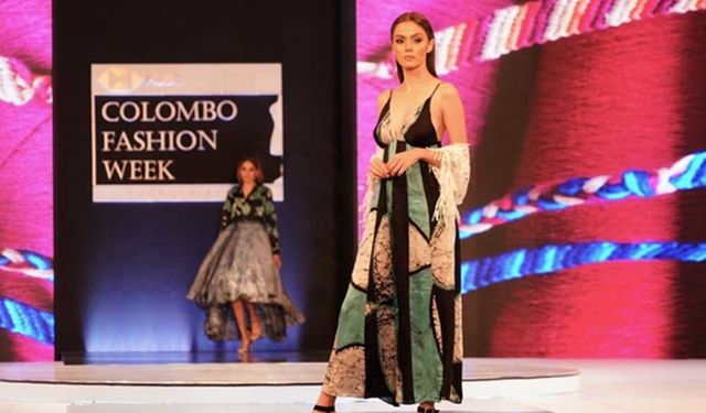 Sri Lanka'daki Kolombo Moda Haftası'ndan kareler