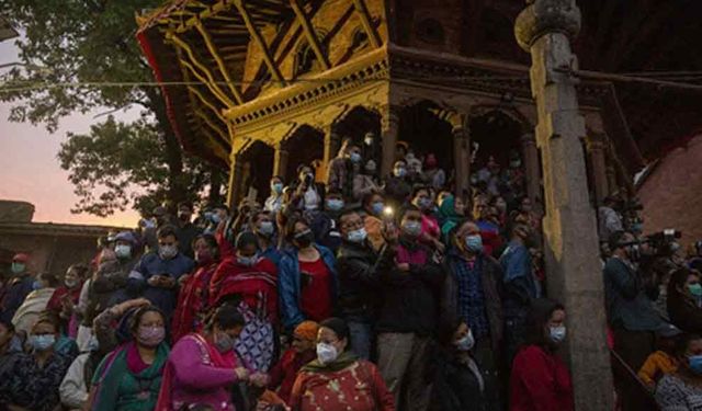 Nepal'de Seto Machhendranath Festivali